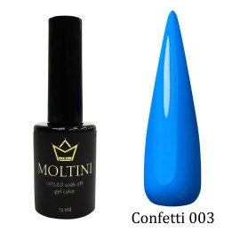 Moltini, Гель-лак Confetti 3 Moltini, Гель-лак Confetti 3